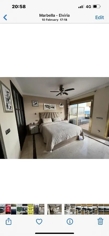 Beachfront Apartment - Sea Views - Marbella 0*,